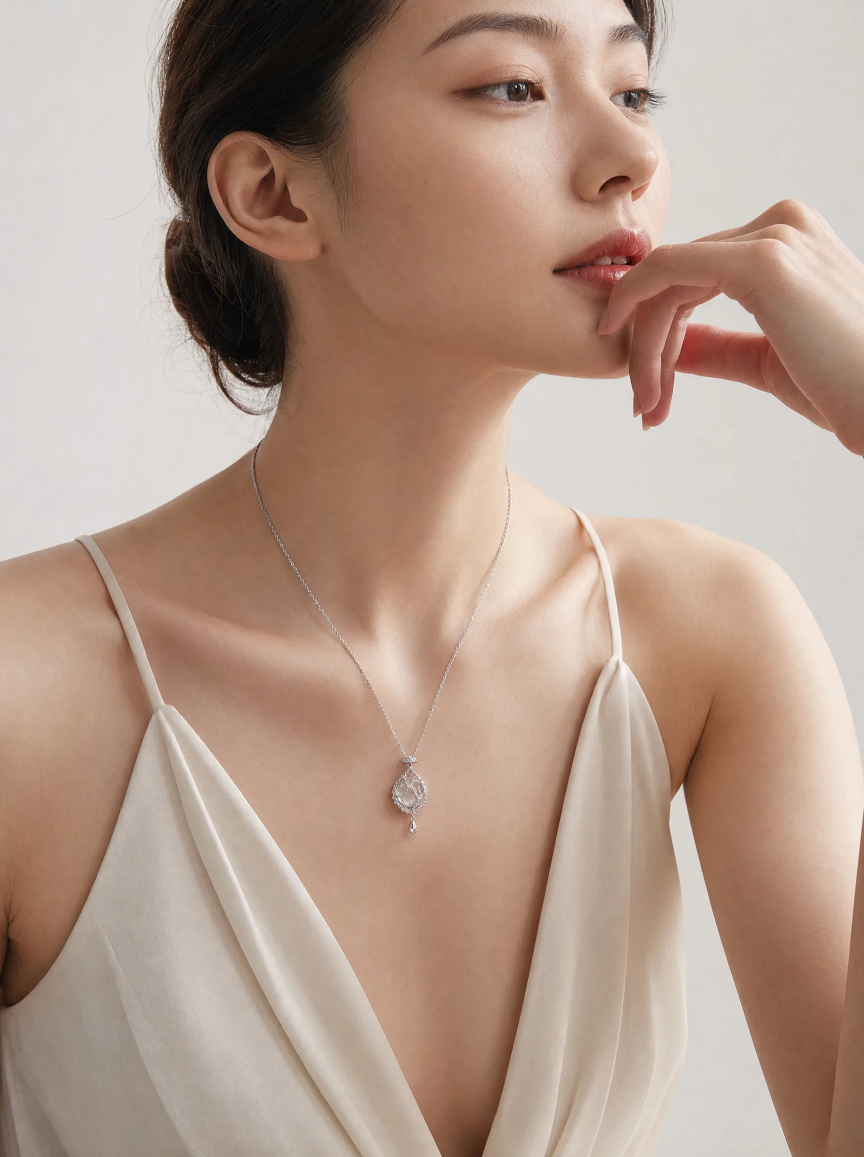An Aurea piece worn