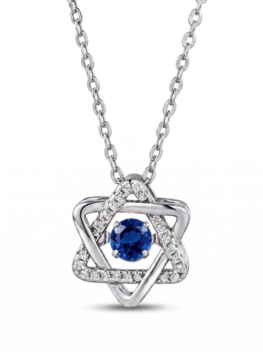 Star Pendant — Sapphire