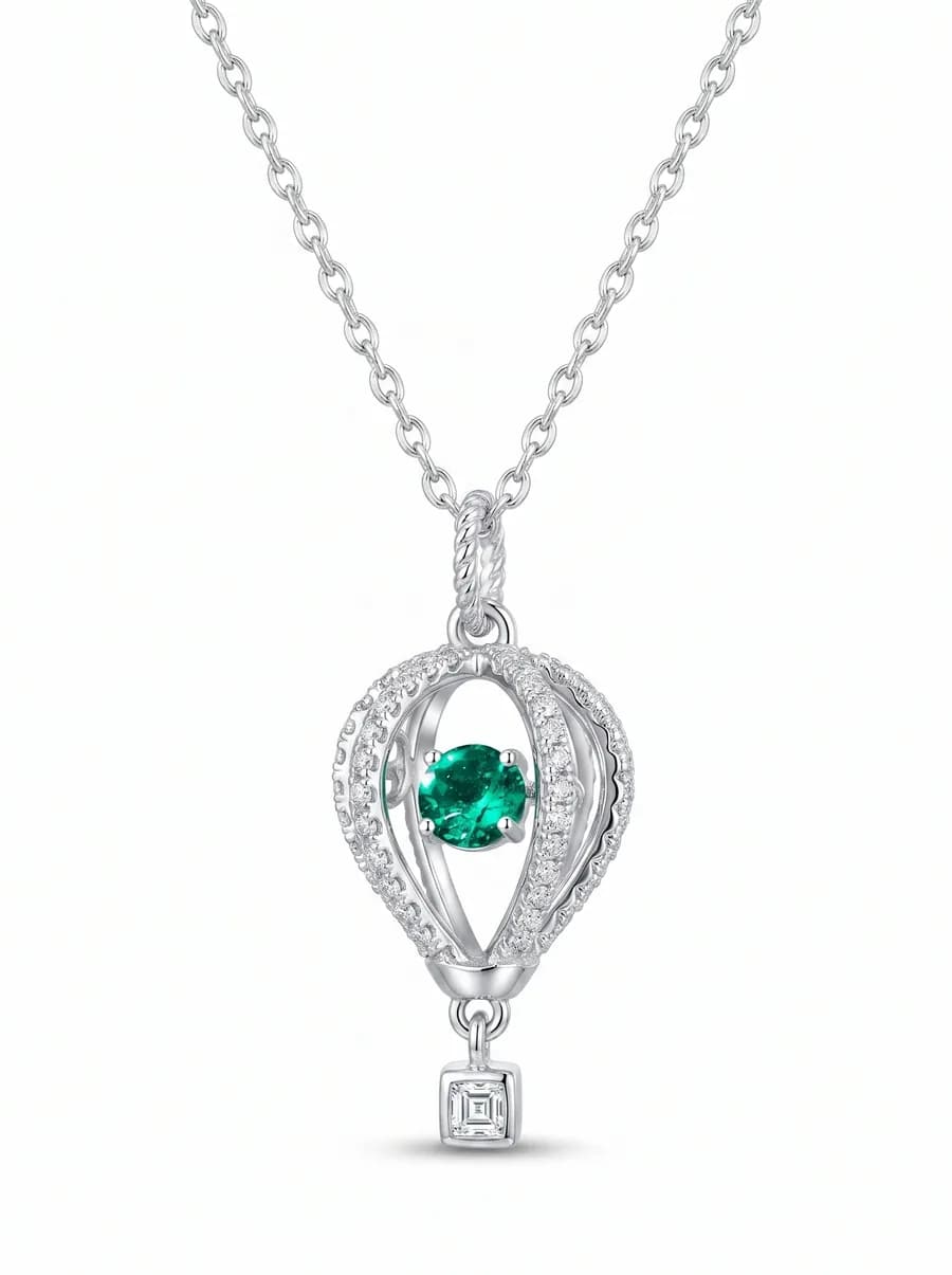 Lantern Pendant — Emerald