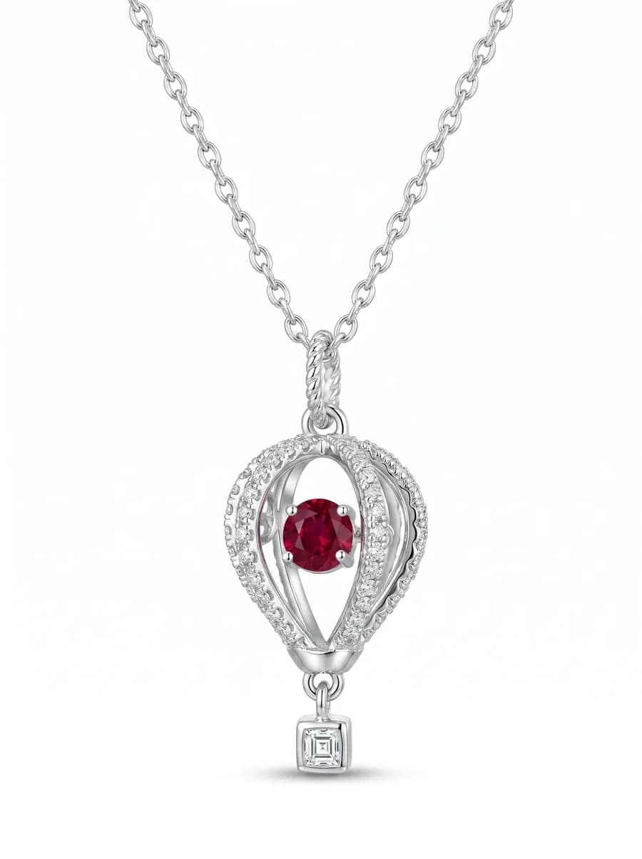 Lantern Pendant — Ruby