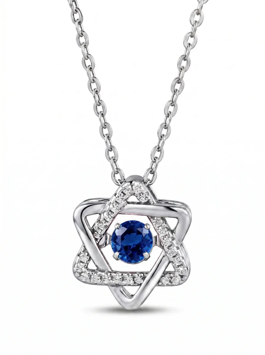 Star Pendant — Sapphire