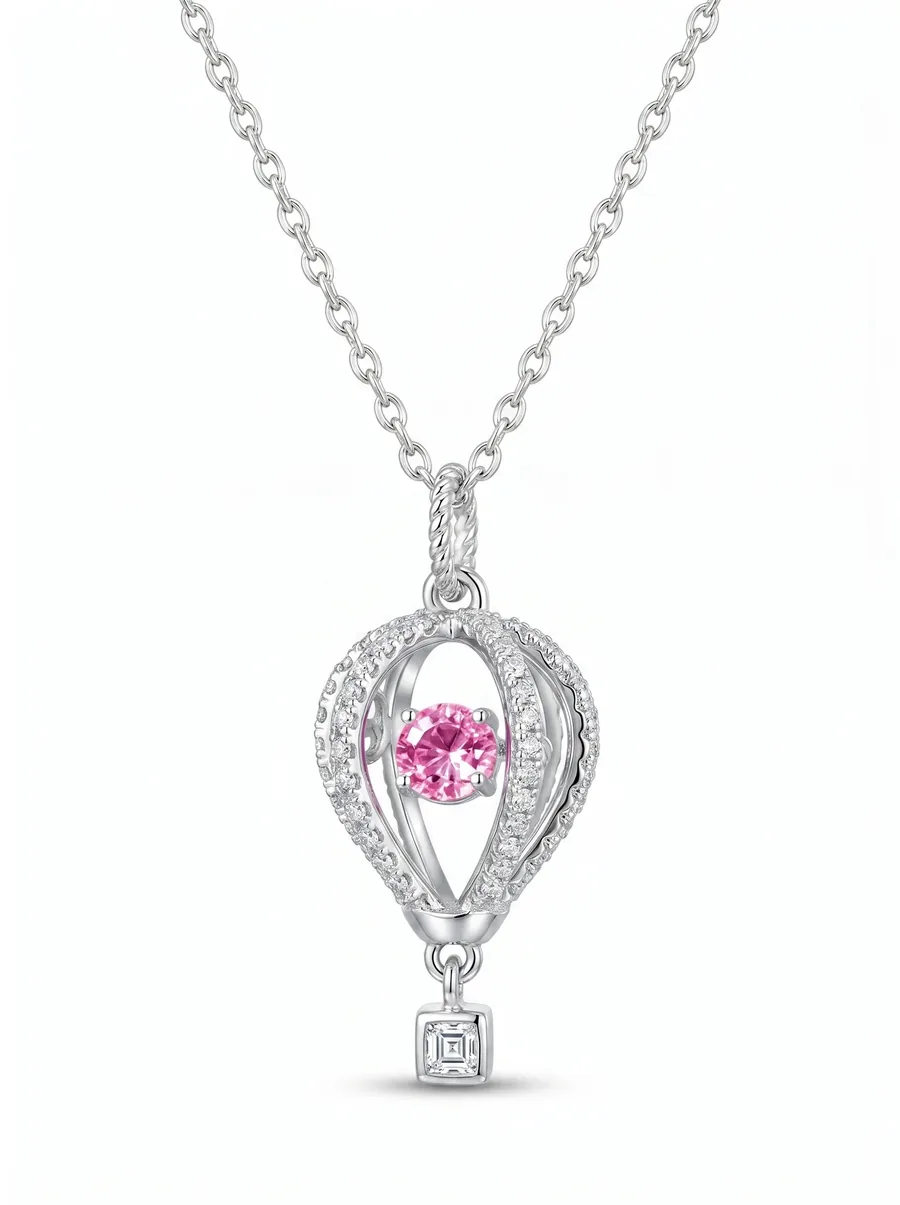 Lantern Pendant — Pink Sapphire